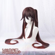 画像7: 【三分妄想1/3Delusion】原神 Genshin 胡桃-フータオ リメイク版 コスプレ衣装/ウィッグ/靴 コスチューム (7)