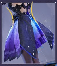 画像3: 【三分妄想1/3Delusion】原神 Genshin 刻晴スキンー霓裾の舞 コスプレ衣装 コスチューム (3)