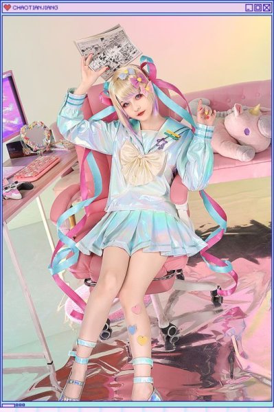 【NEEDY GIRL OVERDOSE】超てんちゃんコスプレ衣装＋ウィッグ Amazon.co.jp: ユーアズコス NEEDY GIRL OVERDOSE ニーディ