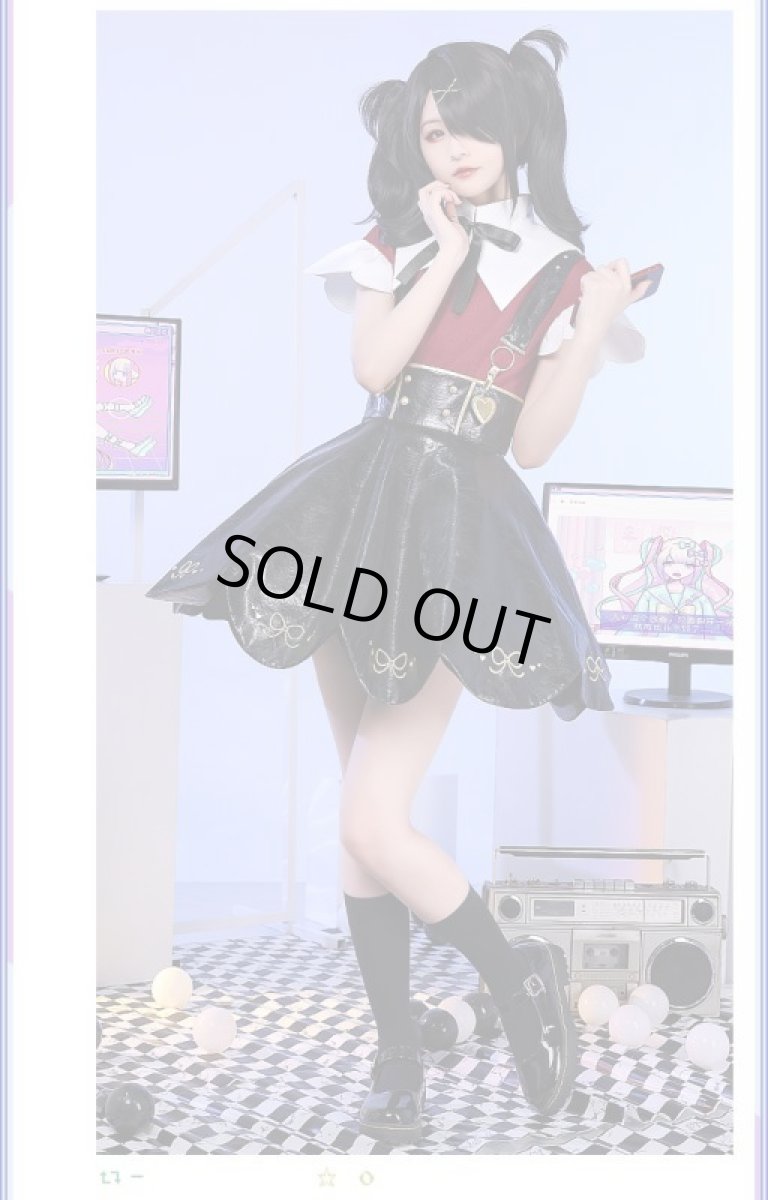 画像2: 【三分妄想1/3Delusion】NEEDY GIRL OVERDOSE 二ーディガールオーバードーズ あめちゃん コスプレ衣装 コスチューム (2)