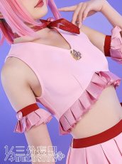 画像5: 【三分妄想1/3Delusion】しゅごキャラ! 日奈森 亜夢-ひなもり あむ アミュレットハート コスプレ衣装 コスチューム (5)