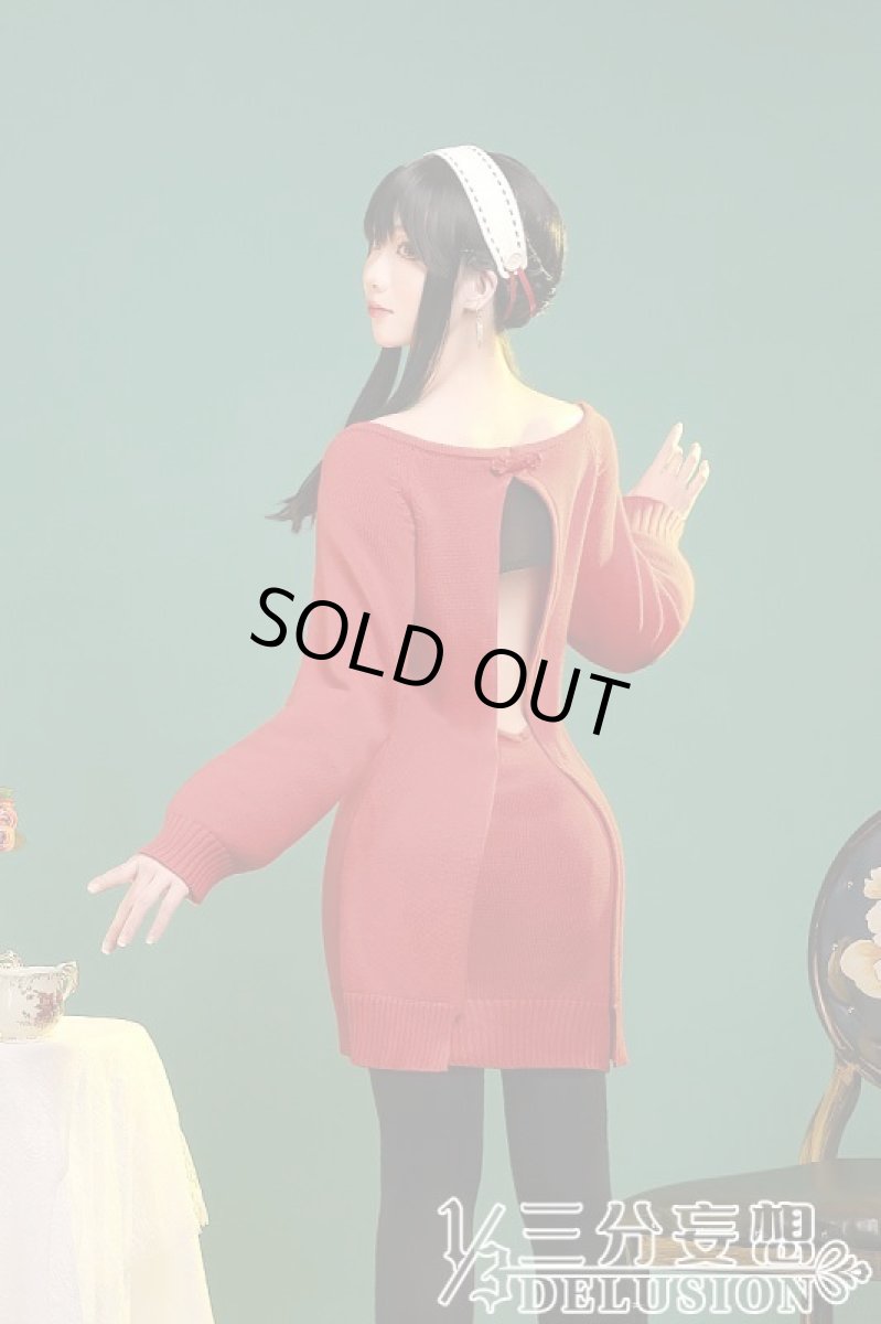 画像3: 【三分妄想1/3Delusion】SPY×FAMILY スパイファミリー ヨル・フォージャー 日常服 コスプレ衣装/ウィッグ コスチューム (3)