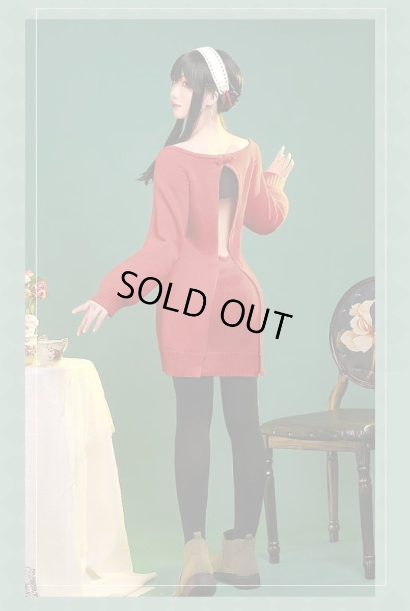 画像5: 【三分妄想1/3Delusion】SPY×FAMILY スパイファミリー ヨル・フォージャー 日常服 コスプレ衣装/ウィッグ コスチューム (5)