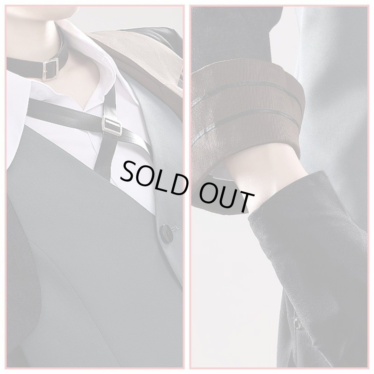 画像9: 【三分妄想1/3Delusion】文豪ストレイドッグス 中原中也-なかはら ちゅうや コスプレ衣装 コスチューム (9)