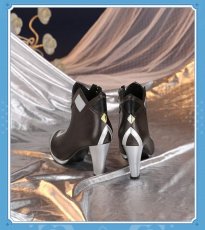 画像18: 【三分妄想1/3Delusion】原神 Genshin ロサリア - Rosaria オルタコスチューム コスプレ衣装/ウィッグ/靴  コスチューム (18)