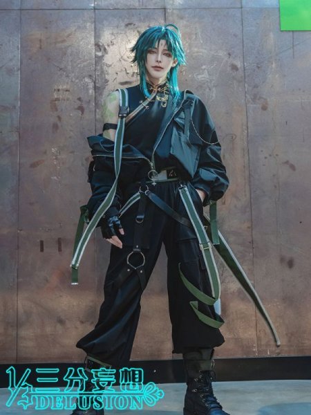 原神げんしん 魈 ショウ 三分妄想製 コスプレ衣装 高級感フルセット新品 原神げんしん 魈 ショウ 三分妄想製 コスプレ衣装 高級感フル