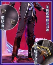 画像7: 【三分妄想1/3Delusion】原神 Genshin タルタリヤ-Tartaglia 邪眼Ver コスプレ衣装 コスチューム (7)