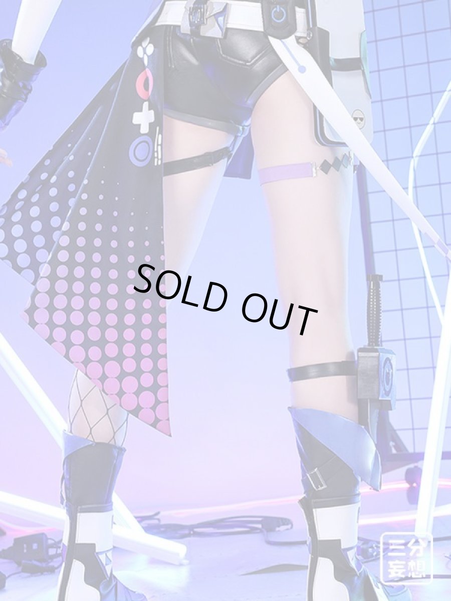 画像3: 【三分妄想1/3Delusion】崩壊：スターレイル 銀狼-ぎんろう-SilverWolf コスプレ衣装 コスチューム (3)