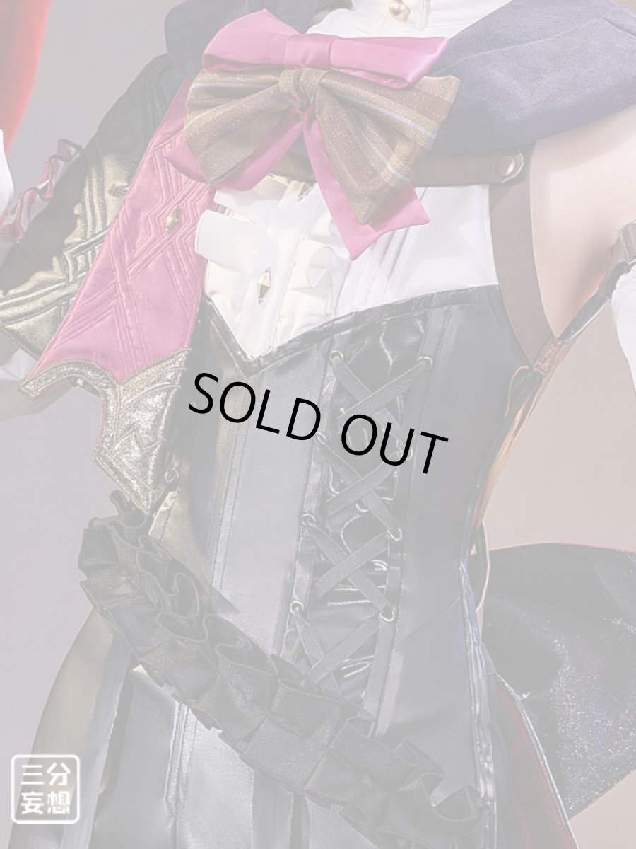 画像2: 【三分妄想1/3Delusion】原神 Genshin リネ-Lyney コスプレ衣装/ブーツ コスチューム (2)