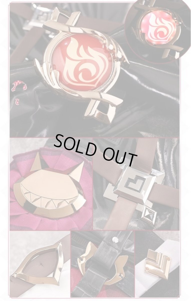 画像5: 【三分妄想1/3Delusion】原神 Genshin リネ-Lyney コスプレ衣装/ブーツ コスチューム (5)