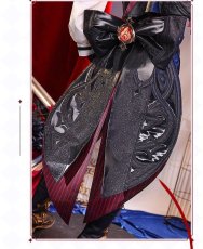 画像7: 【三分妄想】原神 Genshin リネ-Lyney コスプレ衣装/ウィッグ/ブーツ コスチューム (7)