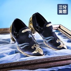 画像23: 【三分妄想】原神 Genshin ヌヴィレット-Neuvillette コスプレ衣装/ウィッグ/靴 コスチューム (23)