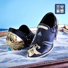 画像24: 【三分妄想】原神 Genshin ヌヴィレット-Neuvillette コスプレ衣装/ウィッグ/靴 コスチューム (24)