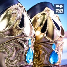画像27: 【三分妄想】原神 Genshin ヌヴィレット-Neuvillette コスプレ衣装/ウィッグ/靴 コスチューム (27)