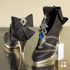 画像14: 【三分妄想】原神 Genshin ナヴィア-Navia コスプレ衣装/ウィッグ/靴 コスチューム (14)