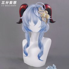 画像6: 【三分妄想】原神 Genshin 甘雨-スキン「玄玉瑶芳」 コスプレ衣装/ウィッグ/靴 コスチューム (6)