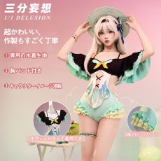画像3: 【三分妄想1/3Delusion】 崩壊スターレイル HonkaiStarRail カフカ ロビン ホタル 二次創作水着 コスプレ衣装 コスチューム (3)