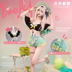 画像6: 【三分妄想1/3Delusion】 崩壊スターレイル HonkaiStarRail カフカ ロビン ホタル 二次創作水着 コスプレ衣装 コスチューム (6)