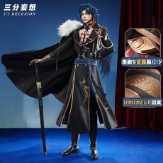 画像1: 【三分妄想1/3Delusion】崩壊：スターレイル 刃-Blade コスプレ衣装 二次創作軍服 コスチューム (1)