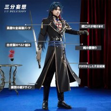 画像2: 【三分妄想1/3Delusion】崩壊：スターレイル 刃-Blade コスプレ衣装 二次創作軍服 コスチューム (2)