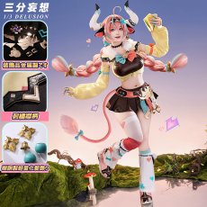画像1: 【三分妄想1/3Delusion】原神 Genshin ヴァレサ-Varesa コスプレ衣装/ウィッグ コスチューム (1)