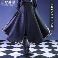 画像4: 【三分妄想1/3Delusion】第五人格IdentityV イライ・クラーク 占い師「漆黒のさまようもの」 コスプレ衣装/ウィッグ/ブーツ コスチューム (4)