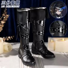 画像13: 【三分妄想1/3Delusion】第五人格IdentityV イライ・クラーク 占い師「漆黒のさまようもの」 コスプレ衣装/ウィッグ/ブーツ コスチューム (13)