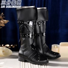 画像14: 【三分妄想1/3Delusion】第五人格IdentityV イライ・クラーク 占い師「漆黒のさまようもの」 コスプレ衣装/ウィッグ/ブーツ コスチューム (14)