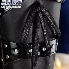 画像16: 【三分妄想1/3Delusion】第五人格IdentityV イライ・クラーク 占い師「漆黒のさまようもの」 コスプレ衣装/ウィッグ/ブーツ コスチューム (16)