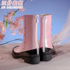 画像9: 【三分妄想1/3Delusion】カードキャプターさくら 木之本桜 黒猫ワンピース コスプレ衣装/靴 コスチューム (9)