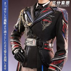 画像2: 【三分妄想1/3Delusion】恋と深空 Love and Deepspace マヒル・遠空執艦官 コスプレ衣装/ウィッグ/靴 コスチューム (2)