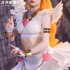 画像4: 【三分妄想1/3Delusion】パンティ&ストッキングwithガーターベルト パンティ ストッキング 天使スーツ コスプレ衣装/ウィッグ コスチューム (4)
