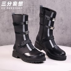 画像16: 【三分妄想1/3Delusion】鳴潮 メイチョウ Wuthering Waves 男性主人公 漂泊者 コスプレ衣装/ウィッグ/靴 コスチューム (16)