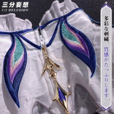 画像2: 【三分妄想1/3Delusion】鳴潮 メイチョウ Wuthering Waves カンタレラ-Cantarella コスプレ衣装/ウィッグ/靴 コスチューム (2)
