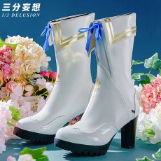 画像16: 【三分妄想1/3Delusion】鳴潮 メイチョウ Wuthering Waves フィービー/Phoebe コスプレ衣装/ウィッグ/靴 コスチューム (16)