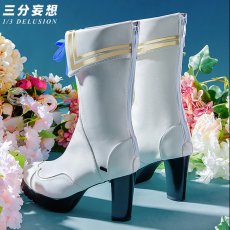 画像17: 【三分妄想1/3Delusion】鳴潮 メイチョウ Wuthering Waves フィービー/Phoebe コスプレ衣装/ウィッグ/靴 コスチューム (17)