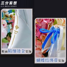 画像18: 【三分妄想1/3Delusion】鳴潮 メイチョウ Wuthering Waves フィービー/Phoebe コスプレ衣装/ウィッグ/靴 コスチューム (18)