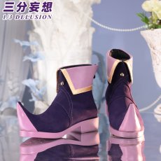画像14: 【三分妄想1/3Delusion】魔女の旅々 灰の魔女イレイナ コスプレ衣装/ウィッグ/靴 コスチューム (14)