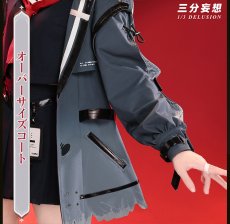 画像2: 【三分妄想1/3Delusion】鳴潮 メイチョウ Wuthering Waves 千咲-ちさ コスプレ衣装/ウィッグ コスチューム (2)