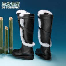 画像16: 【三分妄想1/3Delusion】鳴潮 メイチョウ Wuthering Waves 仇遠-Qiuyuan コスプレ衣装/ウィッグ/ブーツ コスチューム (16)