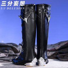 画像20: 【三分妄想1/3Delusion】原神 Genshin フリンズ-Flins コスプレ衣装/ウィッグ/ブーツ コスチューム (20)