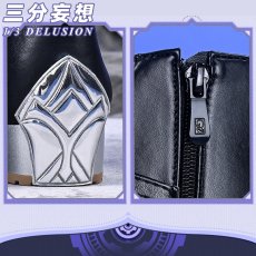 画像24: 【三分妄想1/3Delusion】原神 Genshin フリンズ-Flins コスプレ衣装/ウィッグ/ブーツ コスチューム (24)