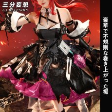 画像2: 【三分妄想1/3Delusion】アークナイツ：エンドフィールド レーヴァテイン-Laevatain コスプレ衣装/ウィッグ/靴 コスチューム (2)