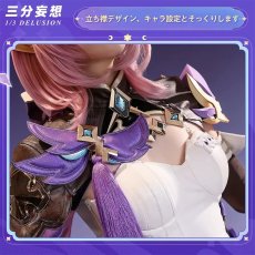 画像4: 【三分妄想1/3Delusion】崩壊3rd  火を追う十三英傑 エリシア コスプレ衣装/ウィッグ/靴 コスチューム (4)