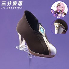 画像14: 【三分妄想1/3Delusion】崩壊3rd  火を追う十三英傑 エリシア コスプレ衣装/ウィッグ/靴 コスチューム (14)