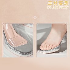 画像21: 【三分妄想1/3Delusion】原神 Genshin コロンビーナ-Columbina コスプレ衣装/ウィッグ/靴 コスチューム (21)