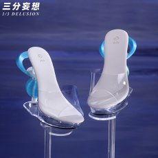 画像25: 【三分妄想1/3Delusion】原神 Genshin コロンビーナ-Columbina コスプレ衣装/ウィッグ/靴 コスチューム (25)