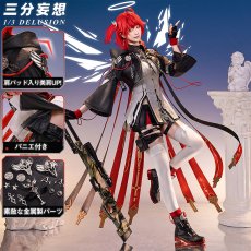 画像1: 【三分妄想1/3Delusion】アークナイツ 新約エクシア  コスプレ衣装/ウィッグ/靴 コスチューム (1)