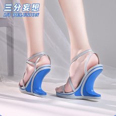 画像15: 【三分妄想1/3Delusion】鳴潮 メイチョウ Wuthering Waves ショアキーパー コスプレ衣装/ウィッグ/靴 コスチューム (15)