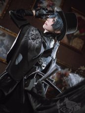 画像8: 【三分妄想1/3Delusion】 黒執事 シエル・ファントムハイヴ 15周年イラスト コスプレ衣装 コスチューム (8)